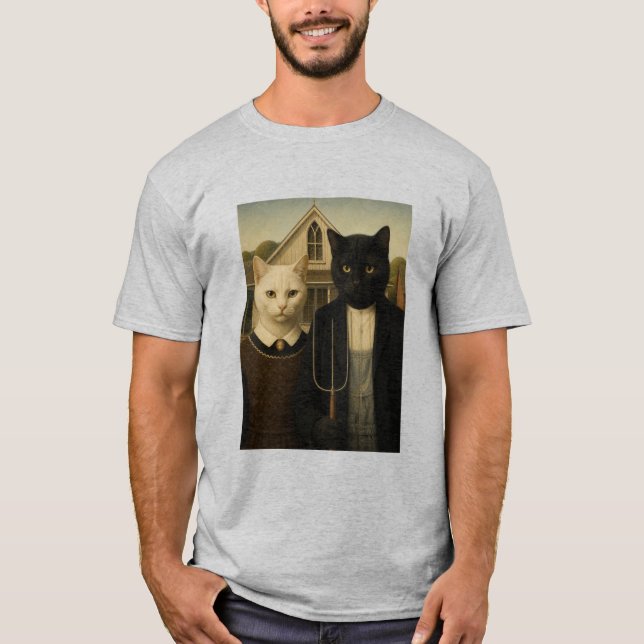 Amerikansk katolik t shirt (Framsida)