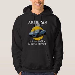 amerikansk klassiker äkta kvalitet begränsad uppla hoodie