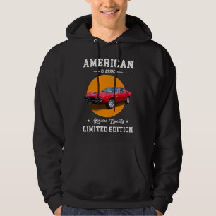 amerikansk klassiker äkta kvalitet begränsad uppla hoodie