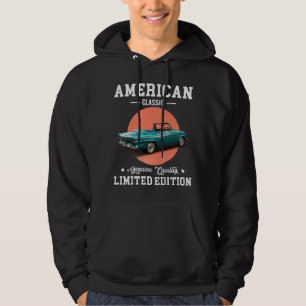 amerikansk klassiker äkta kvalitet begränsad uppla hoodie