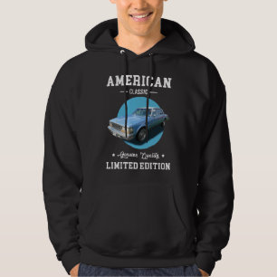 amerikansk klassiker äkta kvalitet begränsad uppla hoodie