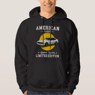 amerikansk klassiker äkta kvalitet begränsad uppla hoodie