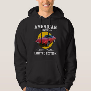 amerikansk klassiker äkta kvalitet begränsad uppla hoodie