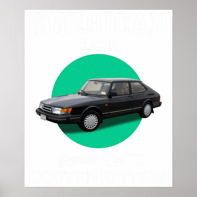 amerikansk klassiker äkta kvalitet begränsad uppla poster (Framsidan)