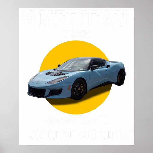 amerikansk klassiker äkta kvalitet begränsad uppla poster (Framsidan)