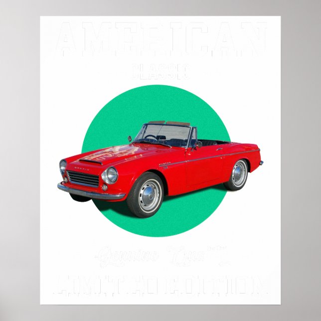 amerikansk klassiker äkta kvalitet begränsad uppla poster (Framsidan)