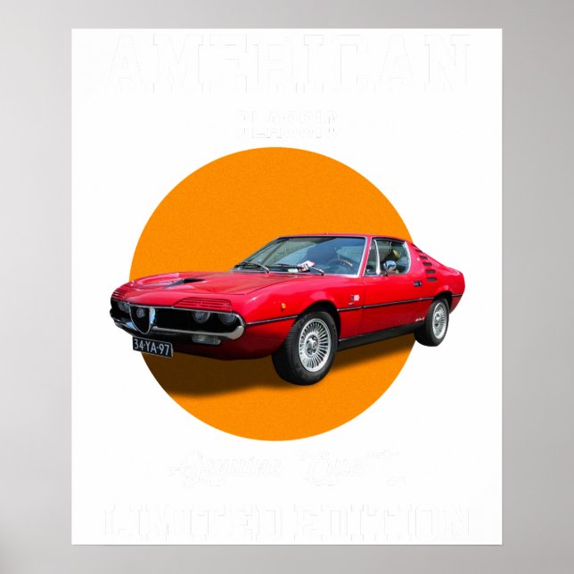 amerikansk klassiker äkta kvalitet begränsad uppla poster (Framsidan)