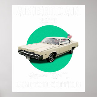 amerikansk klassiker äkta kvalitet begränsad uppla poster
