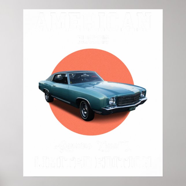 amerikansk klassiker äkta kvalitet begränsad uppla poster (Framsidan)