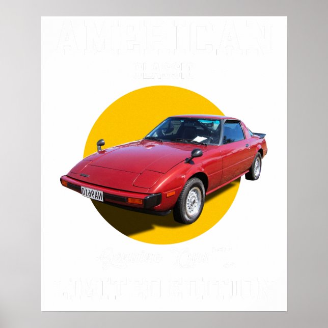 amerikansk klassiker äkta kvalitet begränsad uppla poster (Framsidan)