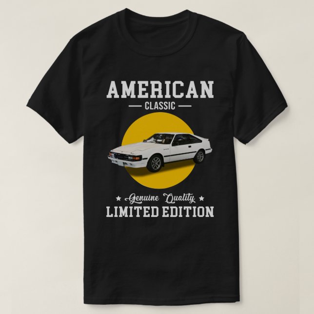 amerikansk klassisk äkta, begränsad utgåva T Shirt (Design framsida)