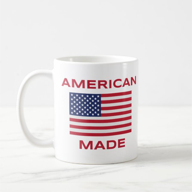 Amerikansk Klassisk Mugg – Född i USA (Vänster)