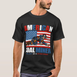 AMERIKANSK KOLGRUVARBETARE T SHIRT