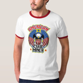 AMERIKANSK KOLGRUVARBETARE T SHIRT