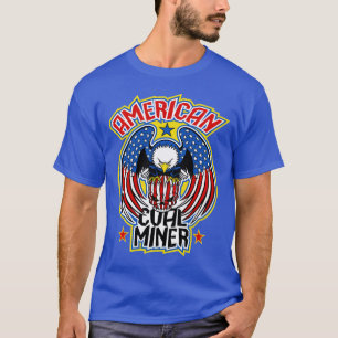 AMERIKANSK KOLGRUVARBETARE T SHIRT