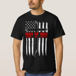 Amerikansk kristen man av Gud Grandpa T Shirt