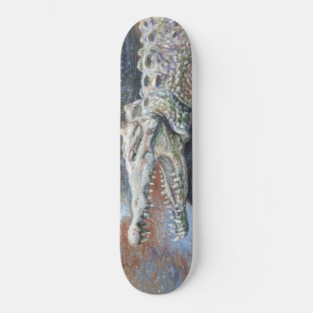 Amerikansk krokodil: Skateboard Deck (Framsida)