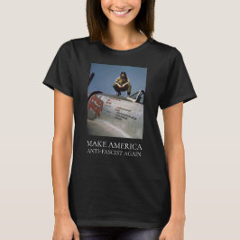 Amerikansk kvinnlig WWII-pilot MAAFA T Shirt