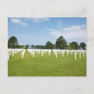 Amerikansk kyrkogård i Frankrike Vykort