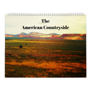 AMERIKANSK LANDSSIDkalender Kalender