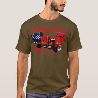 Amerikansk lastbil clasic 1 t shirt
