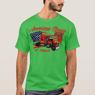Amerikansk lastbil clasic t shirt