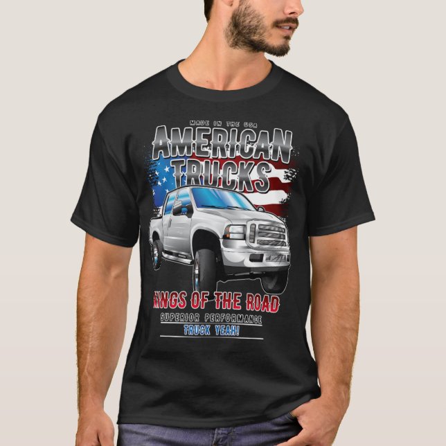 Amerikansk Lastbilar Ford kvinnlig homosexuel  T Shirt (Framsida)