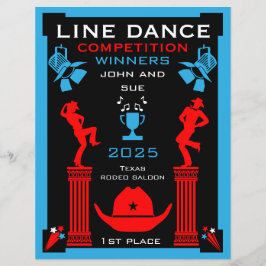 Amerikansk Line Dance-tävling