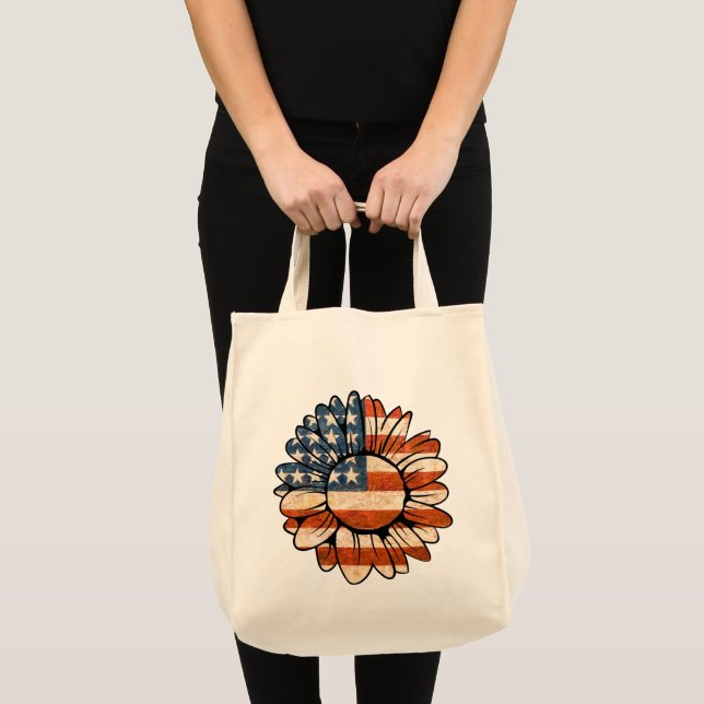 Amerikansk livsmedelsbutik tygkasse (Framsida (produkt))