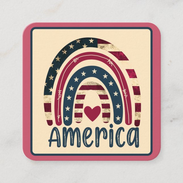 Amerikansk lycka tilläggskort (Framsida)