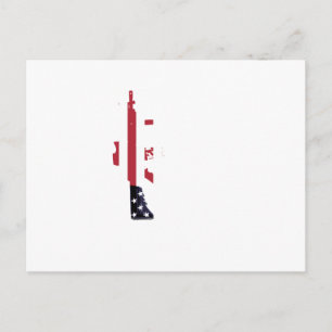 Amerikansk M4 Vykort