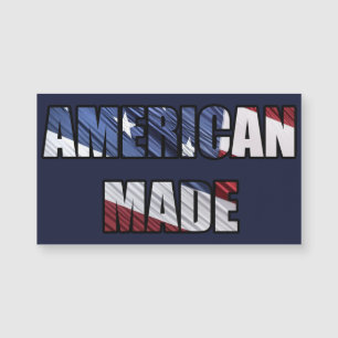 Amerikansk Made Patriotic Red White och Blue US Fl