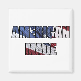 Amerikansk Made Patriotic Red White och Blue US Fl Magnet