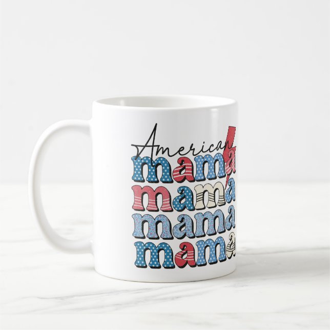 Amerikansk Mamma Kaffemugg (Vänster)