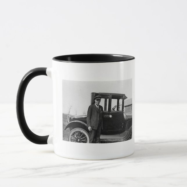 Amerikansk man riktig foto kaffemugg (Vänster)