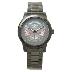 Amerikansk militär veteran armbandsur