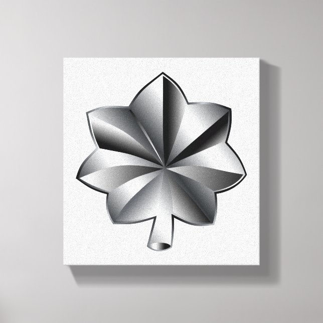 Amerikansk militärrank - överstelöjtnant canvastryck (Framsida)