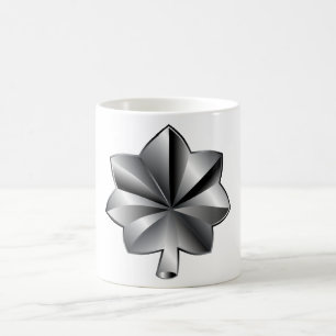 Amerikansk militärrank - överstelöjtnant kaffemugg