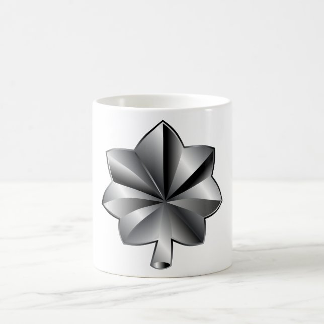 Amerikansk militärrank - överstelöjtnant kaffemugg (Center)