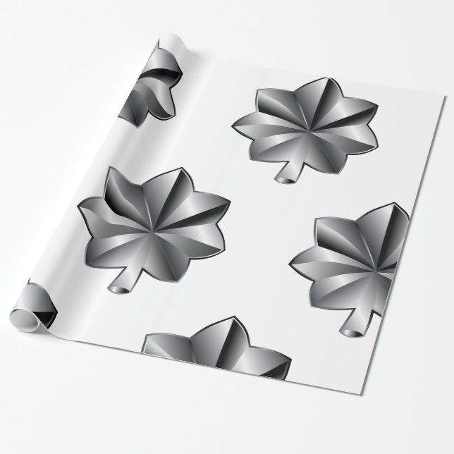 Amerikansk militärrank - överstelöjtnant presentpapper (Utrullad)