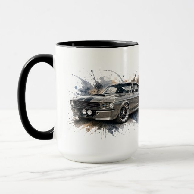 Amerikansk Muscle Car-mugg Mugg (Vänster)