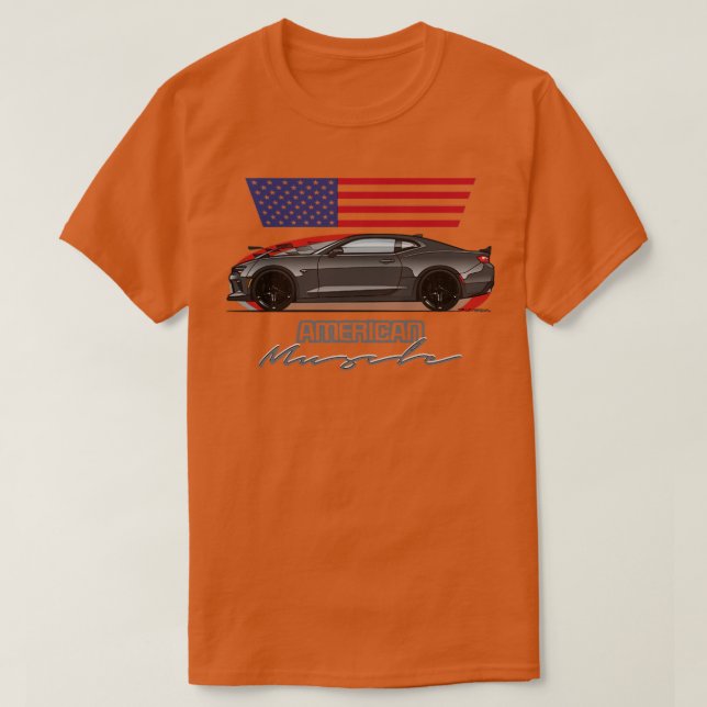 Amerikansk muskel1 t shirt (Design framsida)