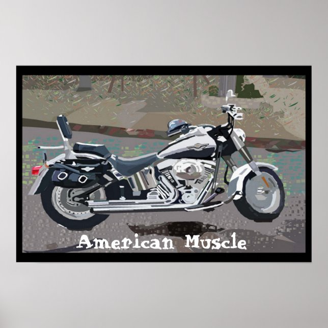 Amerikansk muskel poster (Framsidan)