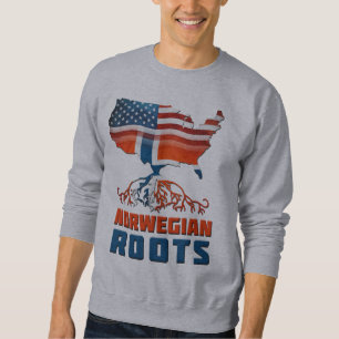 Amerikansk norsk rottröja lång ärmad tröja