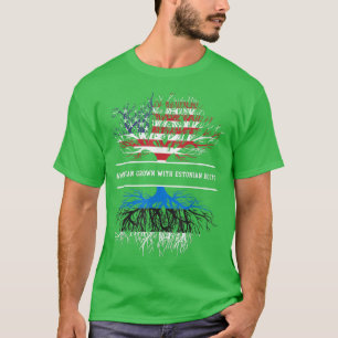Amerikansk odling med estniska rötter Estland  T Shirt