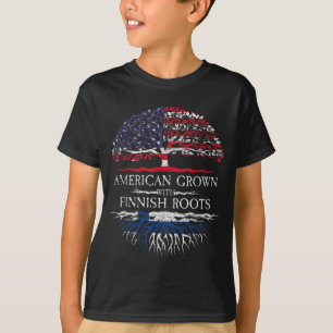 Amerikansk odling med finländska rötter i Finland T Shirt
