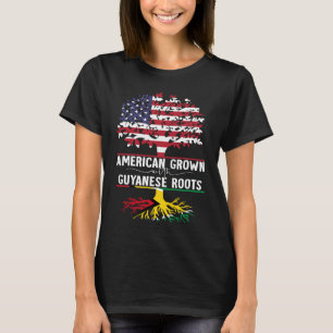 Amerikansk odling med guyanesiska rötter t shirt