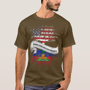 Amerikansk odling med haitiska rötter Haiti T Shirt