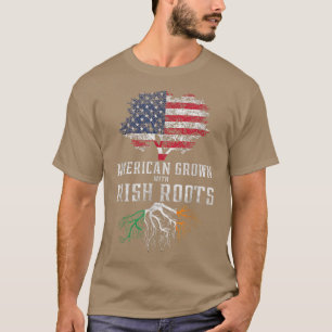 Amerikansk odling med irländska rötter Irland T Shirt