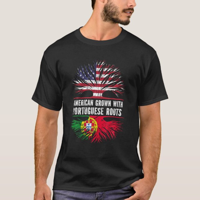 Amerikansk odling med portugisisk rötthamn i USA f T Shirt (Framsida)